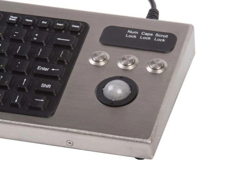 DT-810-TB klawiatura ze zintegrowanym trackballem 2