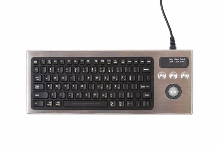 DT-810-TB klawiatura ze zintegrowanym trackballem