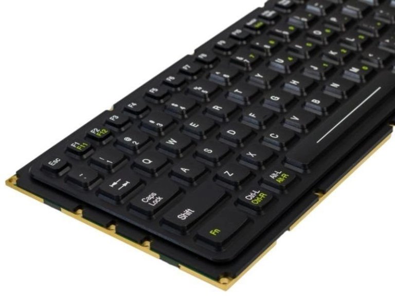 KYB-81-OEM kompaktowa klawiatura przemysłowa OEM do własnej zabudowy 2