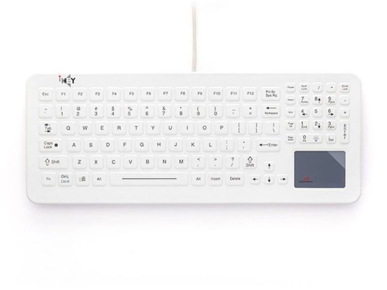 SLK-102-TP-FL zmywalna uszczelniona klawiatura medyczna z touchpadem