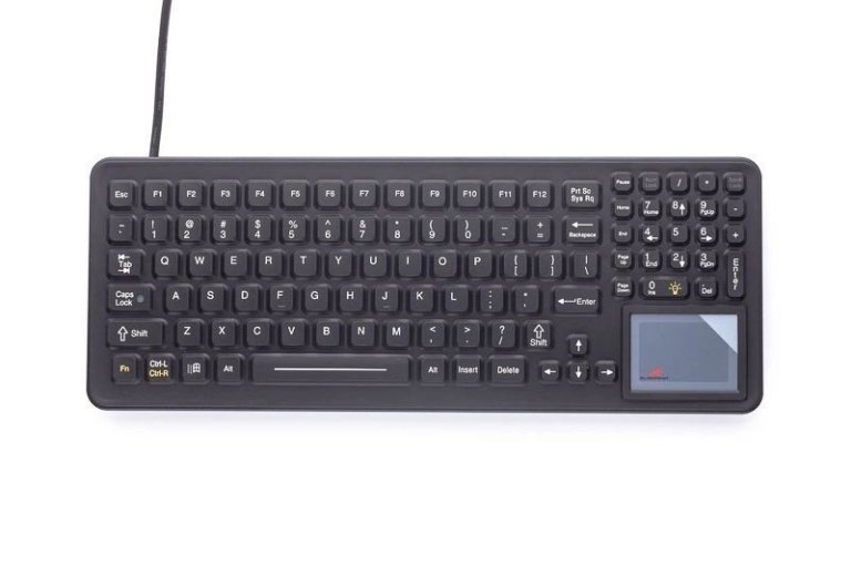 SLK-102-TP podświetlana klawiatura SlimKey ™